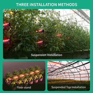 Đèn <span class=keywords><strong>LED</strong></span> chiếu sáng dưới mái che cho nông nghiệp trong nhà kính 120W, quang phổ đầy đủ, bổ sung tia UV và IR bên cạnh - Product Image 4