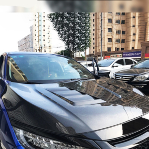 Capot moteur avant en fibre de carbone pour <span class=keywords><strong>Honda</strong></span> Civic 10e génération X FC1 FK7 FK8 Type R 2015-2020 - Product Image 5