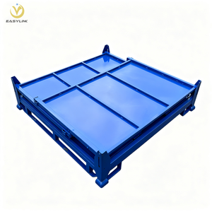 YiLian-Q235 מכולות פלדה 1000 ק "ג קיבולת אבקת מצופה מלגזה בטוח להשתמש במקלחת אחסון מטען קל עבור אום/oem - Product Image 3