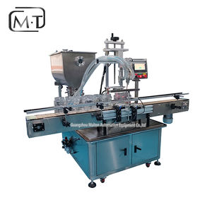 Auto dos boquillas trozo <span class=keywords><strong>sopa</strong></span> <span class=keywords><strong>de</strong></span> verduras relleno botella <span class=keywords><strong>de</strong></span> vidrio <span class=keywords><strong>de</strong></span> plástico tarro salsa <span class=keywords><strong>de</strong></span> Chile máquina <span class=keywords><strong>de</strong></span> llenado <span class=keywords><strong>de</strong></span> mermelada caliente con tanque agitador grande - Product Image 2