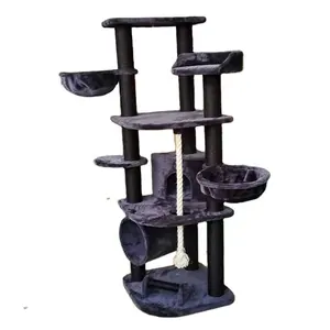 Luxury Sisal Toy Play House XXL <strong>Large</strong> Sarctch Post Big <strong>Cat</strong> <strong>Climbing</strong> <strong>Tree</strong> House - Product Image 1
