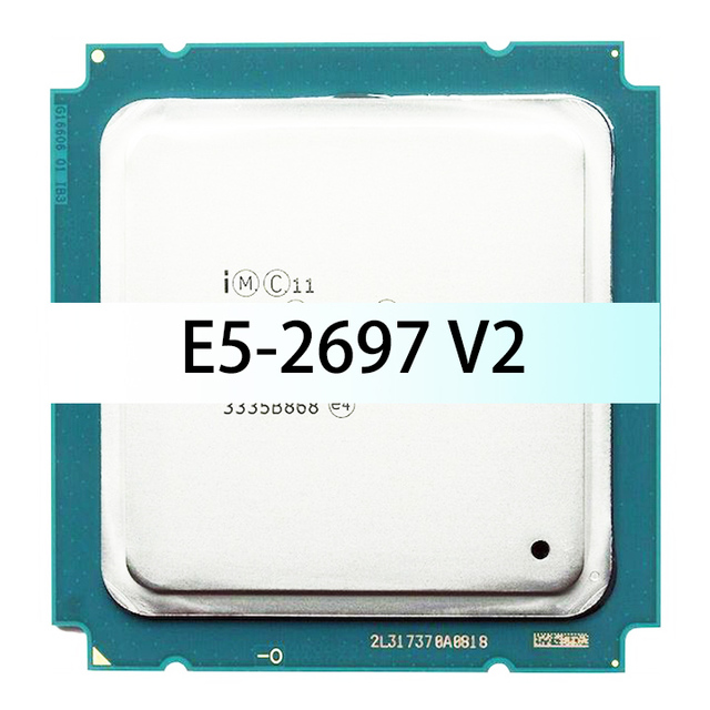 Used for Intel Xeon E5-2697v2 Processor 2.7GHz 30M QPI 8GT/s LGA 2011 100% Normal Work for Server Application Model SR19H C2