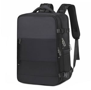 Wholesales Custom Logo Unisex Large Laptop <b>Backpack</b> Unisex Multi-Functional Business Weekend Bag Waterproof Travel Bag with USB - Product Image 1