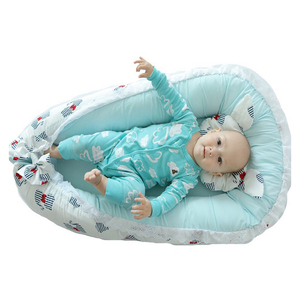 2019 nuevo estilo bebé estera cama cómoda tumbona bebé cojín dormir <span class=keywords><strong>nido</strong></span> para rbaby - Product Image 5