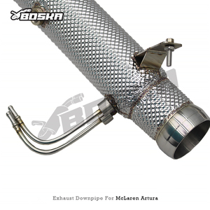 Tubo de Escape Personalizado con Protector Térmico para Mclaren Artura 3.0T Spider 2023-2024, Acero Inoxidable, Flujo Libre - Product Image 2