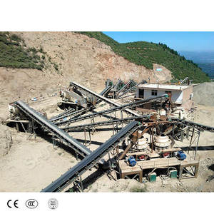 Ligne de production de concasseurs de pierres de 100tph et 200tph en Chine, usine de concassage de granit, de basalte et de galets de rivière - Product Image 1