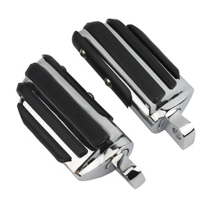 Zuqing – pédales avant et arrière pour moto, en alliage d'aluminium, électroplaqué noir, pour Harley X48 XL883 1200 Dyna Road King Fat Boy - Product Image 3