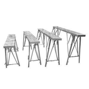 <span class=keywords><strong>Tréteau</strong></span> d'échafaudage Mobile Portable de haute qualité en aluminium chaise d'échelle pliante chevalet d'échafaudage pour la Construction - Product Image 4