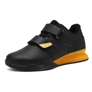 Chaussures de musculation pour hommes, baskets d'entraînement aux squats, chaussures de sport athlétiques, à enfiler, basses, à boucles et crochets, en microfibre, légères - Product Image 3