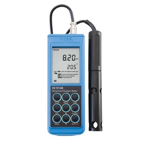 เครื่องวัดออกซิเจนละลายน้ำแบบพกพา HANNA รุ่นขายดี - HI9146-4m (13') - Product Image 1