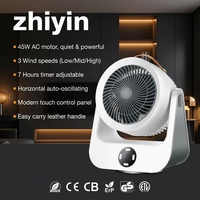 Échantillon disponible, ioniseur multifonction à faible bruit, ventilateur de table 220V avec poignée de transport pour le travail et le salon