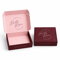 Cajas de Cartón Corrugado Plegables Personalizadas con Diseño de Avión para Joyería, Cosméticos, Envío y Ropa en Colores Variados