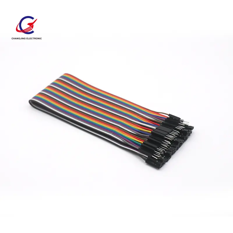 Female 40Pin DuPont wire/color cable/Breadboard Line ribbon wire