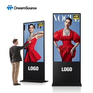 Kiosco con Pantalla Táctil Ultrafina 4K de 55 Pulgadas con Windows/Android, LCD Antideslumbrante para Uso en Interiores/Exteriores, Digital con Soporte de Pie - Product Image 1
