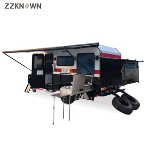 Autocaravana, Remolque, Tienda de Campaña, Eventos, Todoterreno, Camioneta RV con Toldo de Tela para Viajes de Vacaciones - Product Image 4