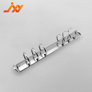 O hình dạng kim loại Kích hoạt đa lỗ Vòng chất kết dính Cơ chế tập tin ốc vít Clip 6 vòng kẹp nhanh chóng an toàn tổ chức tài liệu - Product Image 5