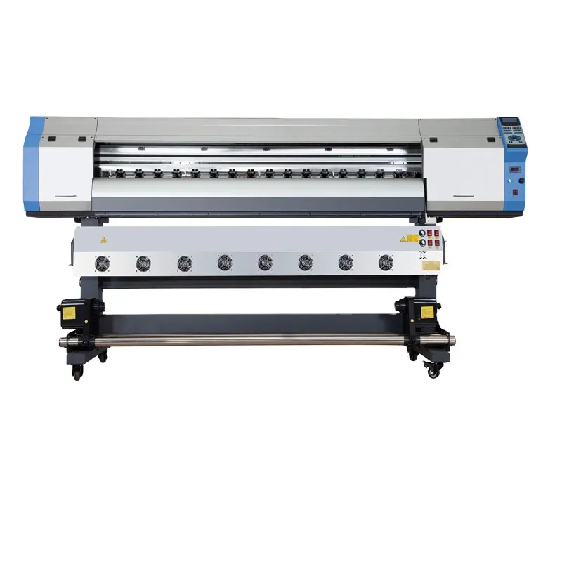 ירקן ממס מדפסת מכונת להגמיש באנר מכונה הזרקת דיו עבור epson DX5/DX7 ראש ההדפסה