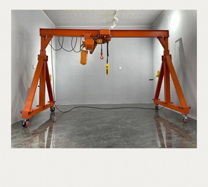 <span class=keywords><strong>2</strong></span> Tonnen tragbare Portalkran-Fernbedienung werkstatt Einstellbarer motorisierter Hebezeug mit Motor getriebe lager - Product Image 2