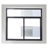 Fenêtre coulissante horizontale en PVC acoustique pour chambre d'hôtel, double vitrage feuilleté, extérieur, coupe-vent, EN 14351-1