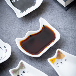 Tiny Plate Creativity Home Restaurant salsa di soia aceto <span class=keywords><strong>senape</strong></span> condimento animale piatto in ceramica <span class=keywords><strong>cucina</strong></span> - Product Image 5