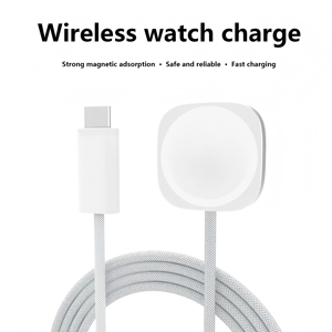 Cargador Magnético USB Tipo C Inalámbrico Portátil WISESIR Square 3W para iWatch, Compatible con Todos los Modelos de <span class=keywords><strong>Apple</strong></span> <span class=keywords><strong>Watch</strong></span> - Product Image 5
