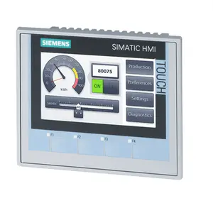 Painel de toque móvel siemens hmi ktp700f, tela de 7 polegadas tft