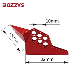 Bozzys Loto an toàn công nghiệp cứng thép nhỏ bóng van khóa <span class=keywords><strong>tagout</strong></span> thiết bị cho 6.4mm đến 25mm đường kính van - Product Image 2