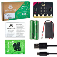 MB0110 Micro:bit Board + Kabel USB + Tempat Baterai dengan Baterai Microbit Go Kit