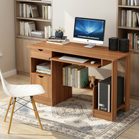Bureau d'ordinateur simple et moderne pour étudiant, table d'étude et d'écriture, bureau de travail simple avec tiroir pour le bureau à domicile