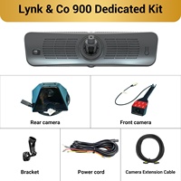 Caméra de tableau de bord avec rétroviseur intelligent pour Lynk & Co 900 H10 Pro, streaming 2K, écran 9,2 pouces, double objectif avant et arrière, WiFi, certifiée CE FCC, version d'usine OEM