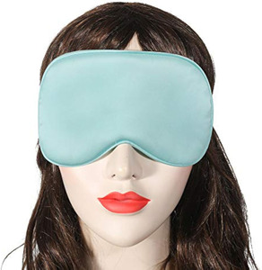 Masque pour les yeux en satin de luxe Satin doux soie nuit visière yeux couverture sangle élastique Logo voyage <span class=keywords><strong>cernes</strong></span> organiques - Product Image 6