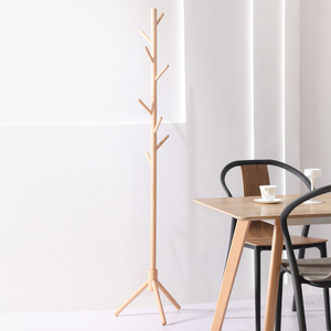 Barato al por mayor dormitorio muebles <span class=keywords><strong>de</strong></span> sala <span class=keywords><strong>de</strong></span> estar 8 ganchos moderno soporte <span class=keywords><strong>de</strong></span> <span class=keywords><strong>madera</strong></span> maciza <span class=keywords><strong>Perchero</strong></span> <span class=keywords><strong>de</strong></span> <span class=keywords><strong>madera</strong></span> - Product Image 2