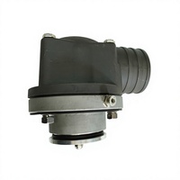Valve de purge latérale électrique à bille en alliage d'aluminium de 3 pouces pour le contrôle des conduites de récupération des vapeurs d'huile dans les camions-citernes