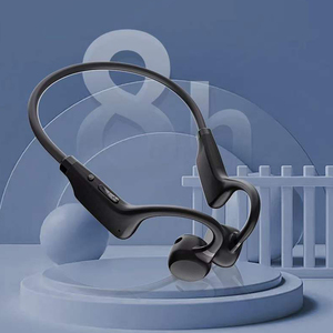 Giá thấp âm nhạc thể thao tai nghe bt5.0 không dây TWS dây đeo cổ chạy Tai nghe xương dẫn tai nghe - Product Image 4