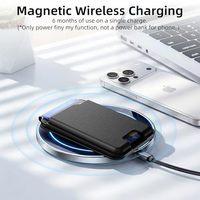 Dompet MagSafe Anti-Hilang dengan Pelacak GPS, RFID Blocking, Rechargeable, Tipis, Magnetik, dan Kompatibel dengan Apple Find My dan Google Find My Device