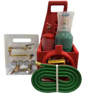 Kit de soudage industriel miniature Wq 01, torche en laiton, ensemble de bouteilles de gaz portables pour la découpe et la soudure à l'oxygène - Product Image 3