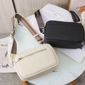 Custom <b>Hot</b>-selling Women's Lychee Pattern Small Square Shoulder <b>Bag</b> - Product Image 3