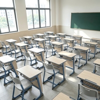 Prix Usine Chaise de Bureau Scolaire Simple en Acier Moderne Personnalisable Ergonomique à Hauteur Réglable pour Élèves du Primaire et du Secondaire
