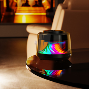 Tốt Nhất Bán Từ Ba Trong Một Sạc Không Dây Với Loa Bluetooth Và Ánh Sáng Môi Trường Xung Quanh 3 in1 Sạc Không Dây - Product Image 6