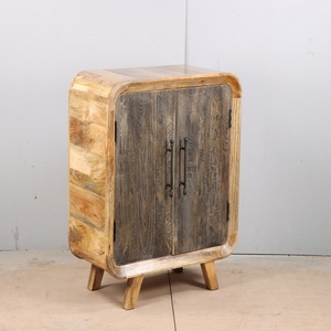 Modern Wooden Bedside <b>Table</b> with Dual <b>Drawer</b> Storage Bedroom <b>Side</b> Cabinet Furniture for Home Hotel Apartment and Villa Use - Product Image 4