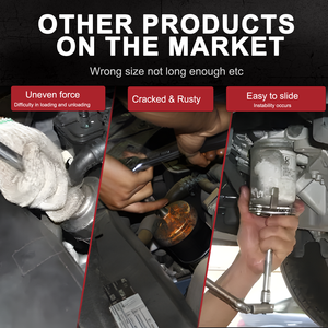 Juego de llaves de filtro de aceite tipo copa, 35 Uds., herramientas de reparación de vehículos para una fácil extracción del filtro de aceite durante el cambio de aceite del coche - Product Image 4