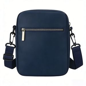 Borsa a tracolla mini quadrata da <span class=keywords><strong>uomo</strong></span> tinta unita, casual, leggera, per cellulare, stile urbano - Product Image 1