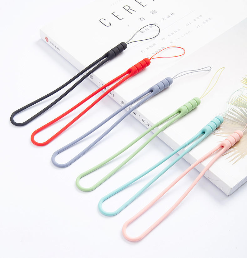 High Quality Custom Yellow Silicone Lanyards Solid Color Flat Nature Elastic Rubber Bands for Money Machine Packaging Premium Image 5