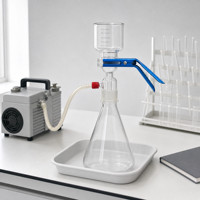 Sistem Filtrasi Membran Laboratorium SFA-50.2L Sistem Filtrasi Vakum Pelarut Kaca