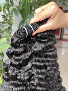 Cabello 100% sin procesar 12A grado humano Super extensión de cabello rizado peluca frontal de encaje listo para enviar - Product Image 2