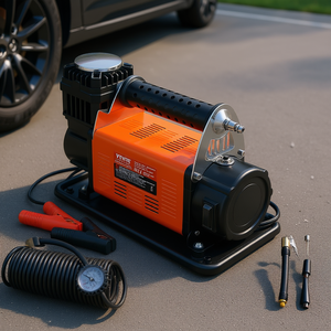 Compresseur d'air portable Vevor 7.06CFM 150PSI 12V monocylindre, outil de gonflage des pneus - Product Image 2