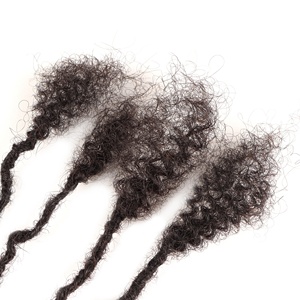 Orientdreads Interlocks Echthaar Microlocks, Sisterlocks Extensions 0,2-0,3cm - Product Image 4