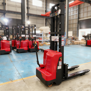 Truk Pallet Bertenaga Listrik untuk Restoran dan Ritel Kapasitas 1 Ton Operasi Dalam Ruangan <span class=keywords><strong>Electric</strong></span> Walkie Tinggi Angkat 3m - Product Image 2