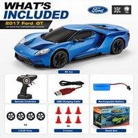 Ford GT50 Escala 1:24, 2.4ghz, Modelo Deportivo de Alta Velocidad, Vehículo RC de Carreras y Derrapes, Auto a Control Remoto, Juguetes para Niños