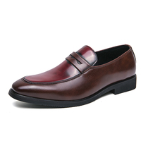Mocassins d'été pour hommes Haoshi, brodés, chaussures de mariage, confortables avec coussin d'air, semelle extérieure en caoutchouc souple, à enfiler